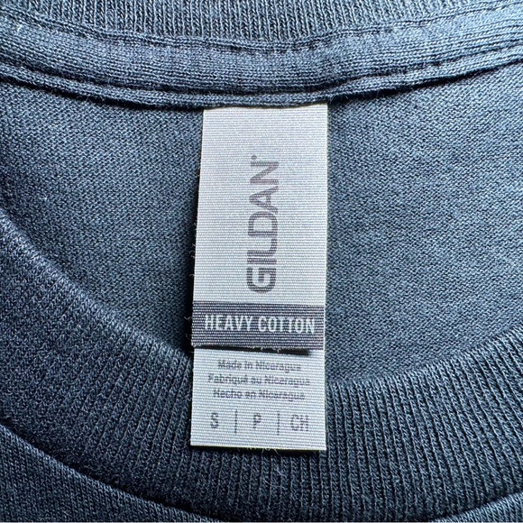 Michael Jordan Three Peat Chicago Bulls T-Shirt Gildan Heavy Cotton Small Black - Picture 8 of 8